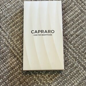 Capraro Orange IPhone 14 Pro Max Case With Screen protectors NIB